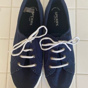 Sperry Womens Crest Vibe Linen Speakers